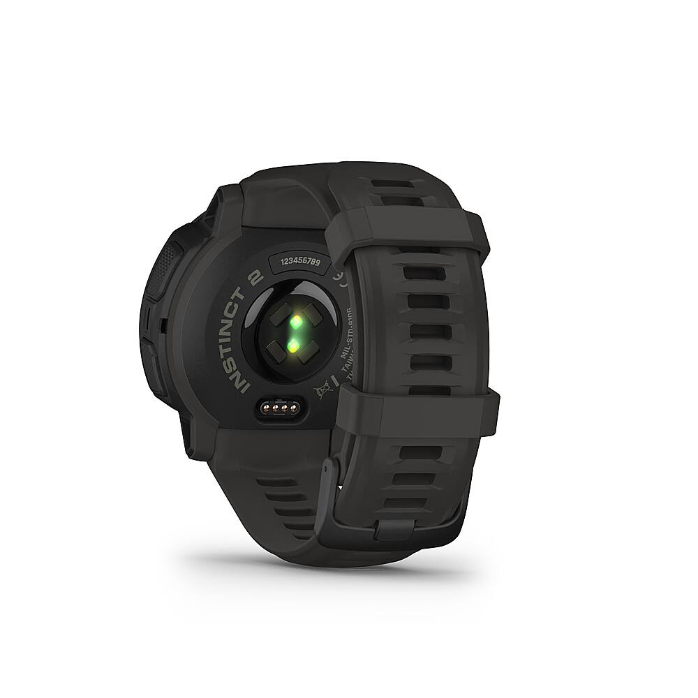 Back. Garmin - Instinct 2S 40 mm Smartwatch Fiber-reinforced Polymer - Graphite.