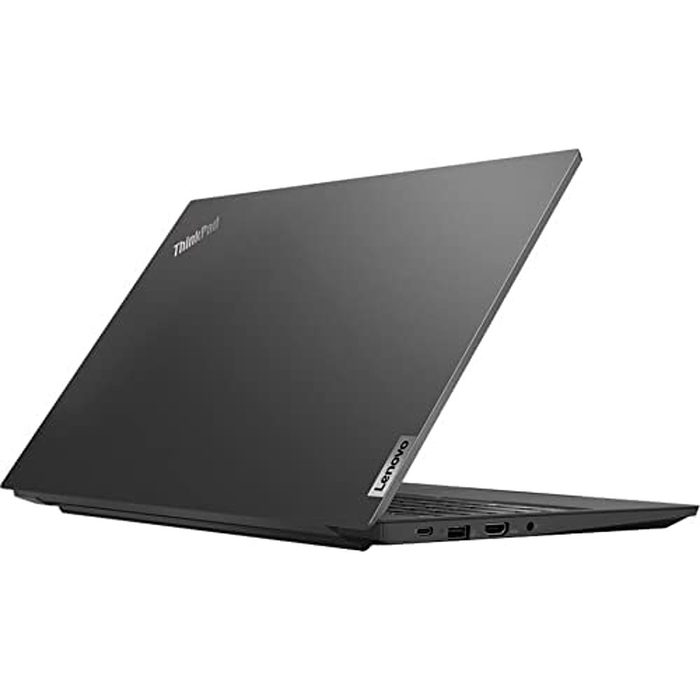 Angle View: Lenovo - 15.6" ThinkPad E15 Gen 3 Laptop - AMD Ryzen 5 5500U - 8GB Memory - AMD Radeon - 256 SSD - Black