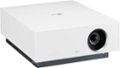 Angle Zoom. CineBeam Dual Laser Streaming 4K UHD Smart Portable Projector with LG webOS and HDR10 - White.