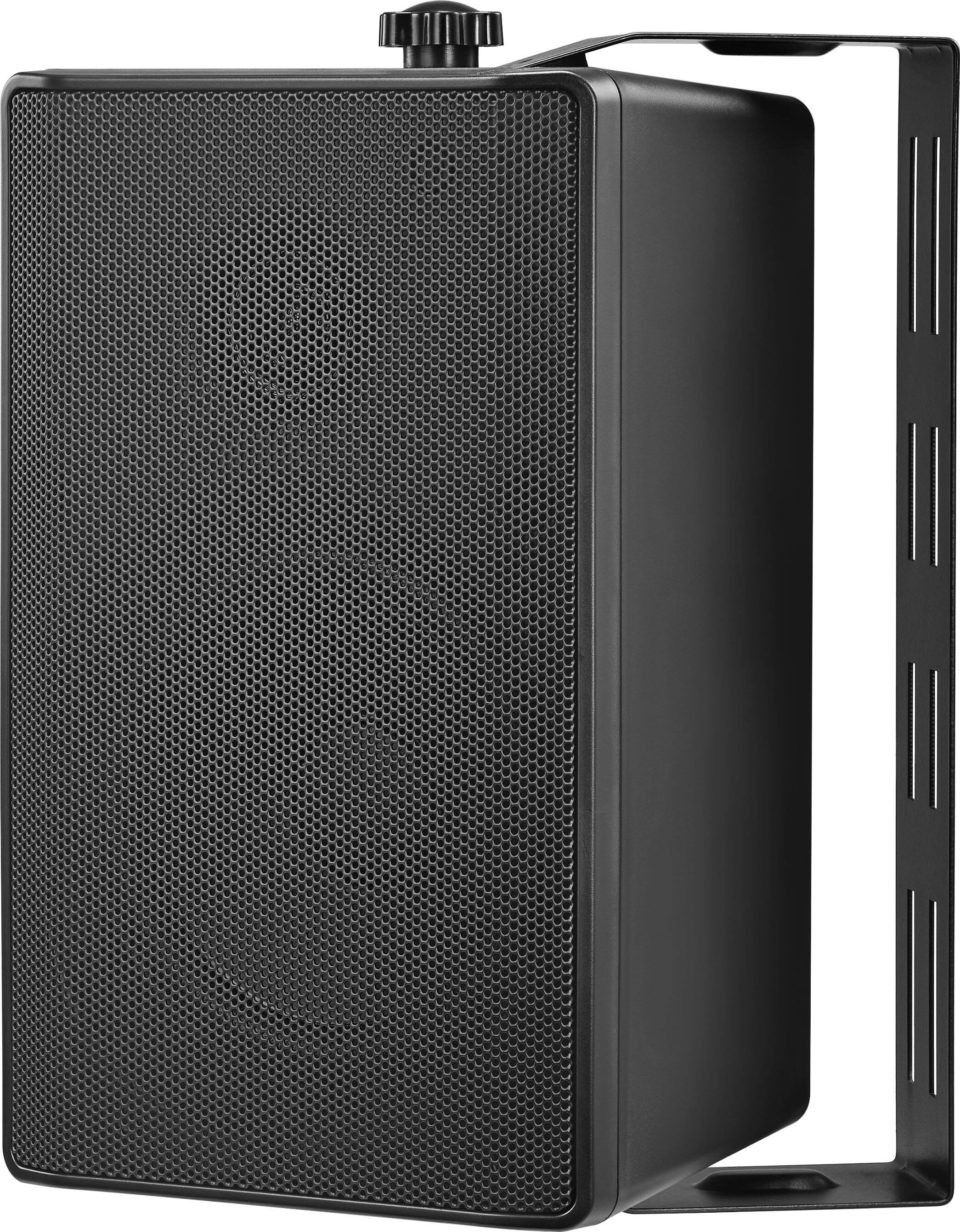 Left. Insignia™ - 2-Way Indoor/Outdoor Speakers (Pair) - Black.