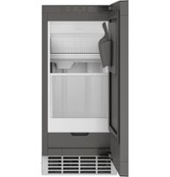 GE Profile - 15" 26-Lb. Freestanding Icemaker with Gourmet Clear Ice - Custom Panel Ready - Alt_View_Zoom_11