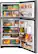 Alt View 11. GE - 21.9 Cu. Ft. Top-Freezer Refrigerator with Garage Ready Performance from 38-110 Degrees Fahrenheit - Fingerprint resistant stainless steel.