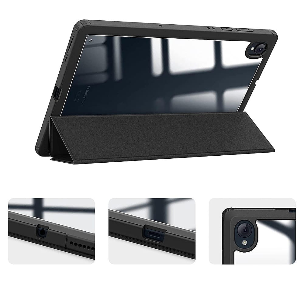 Best Buy: SaharaCase Folio Case for Lenovo Tab K10 Black TB00231