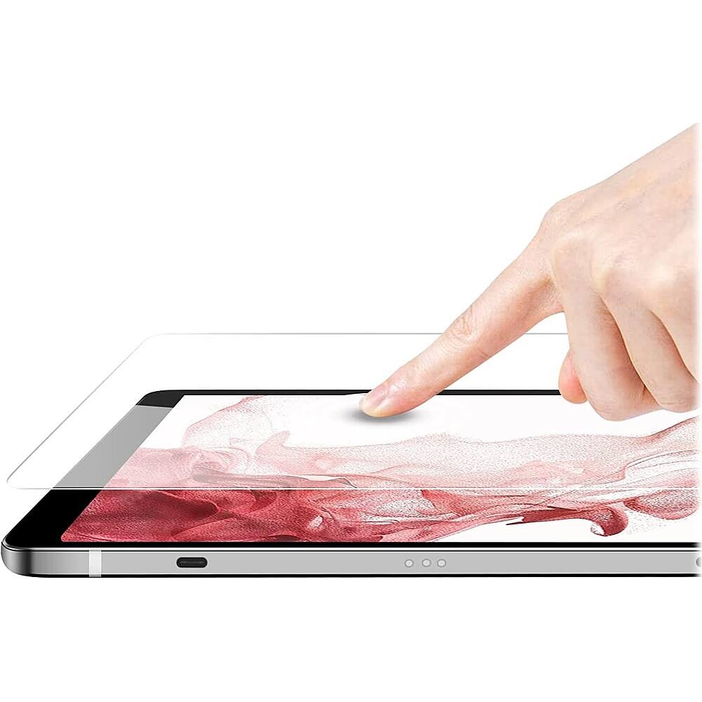 Alt View 38. SaharaCase - ZeroDamage Ultra Strong Tempered Glass Screen Protector for Samsung Galaxy Tab S8 - Clear.