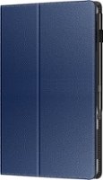 SaharaCase - Folio Case for Samsung Galaxy Tab S8+ and Tab S7 FE - Clear/Navy Blue - Front_Zoom