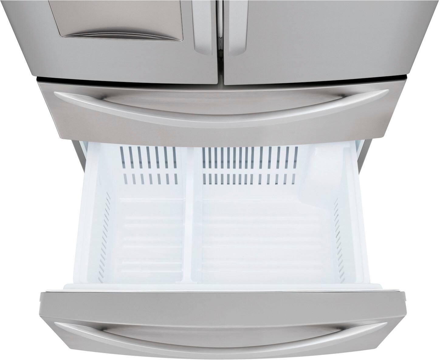 Alt View 14. LG - 28.6 Cu. Ft. 4-Door French Door Smart Refrigerator with Water Dispenser - Stainless Steel.