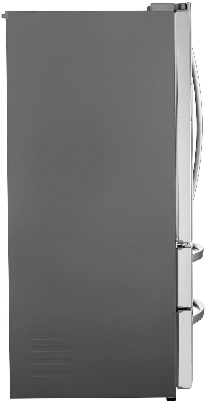 Alt View 1. LG - 28.6 Cu. Ft. 4-Door French Door Smart Refrigerator with Water Dispenser - Stainless Steel.
