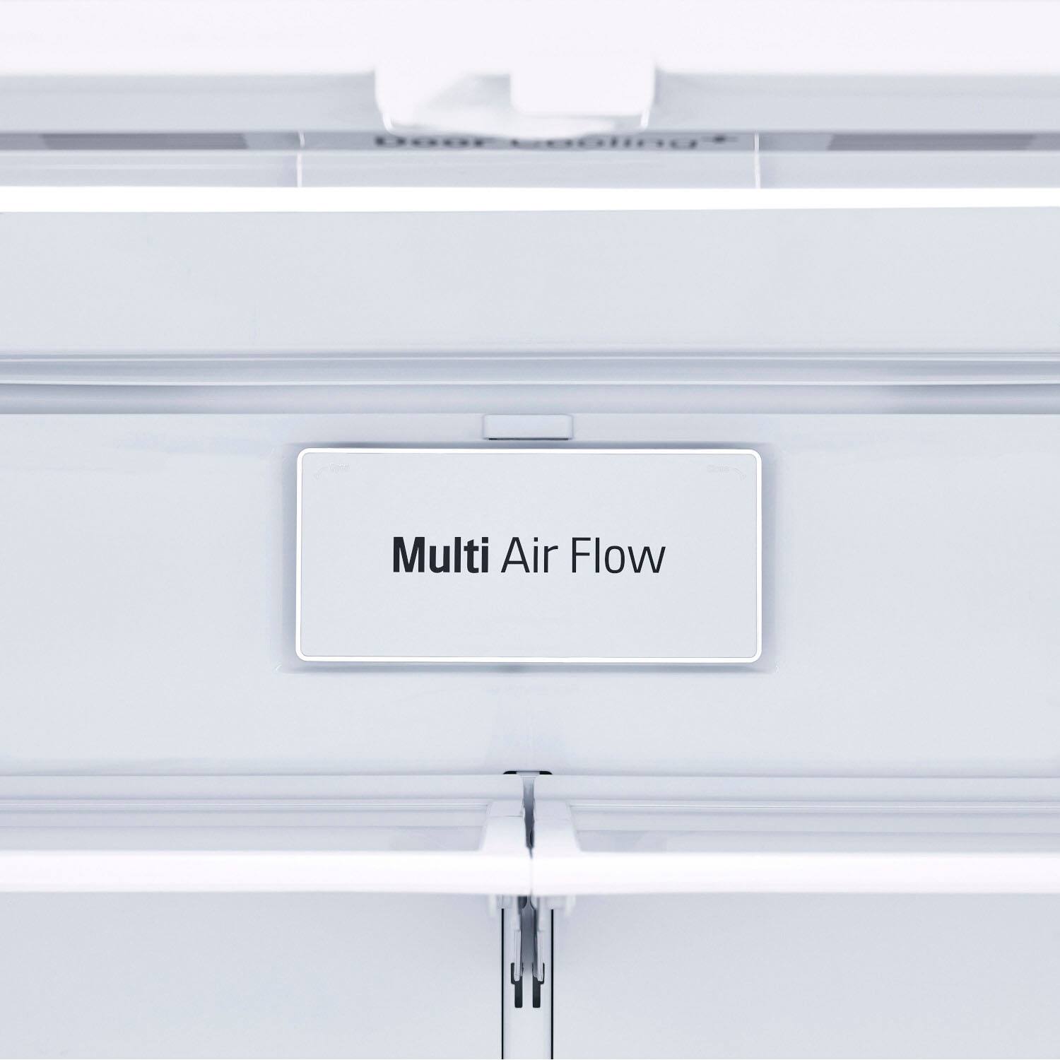 Alt View 24. LG - 28.6 Cu. Ft. 4-Door French Door Smart Refrigerator with Water Dispenser - Stainless Steel.