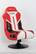 Front. X Rocker - Nebula 2.1 BT Gaming Chair - Red and White.