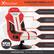 Alt View 12. X Rocker - Nebula 2.1 BT Gaming Chair - Red and White.