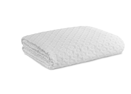 Front. Bedgear - Ver-Tex® Mattress Protector- Twin - White.