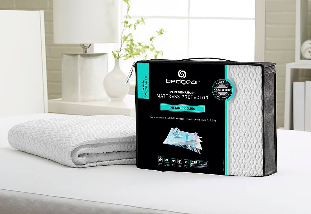 Best Buy Bedgear VerTex® Mattress Protector Split Cal King White