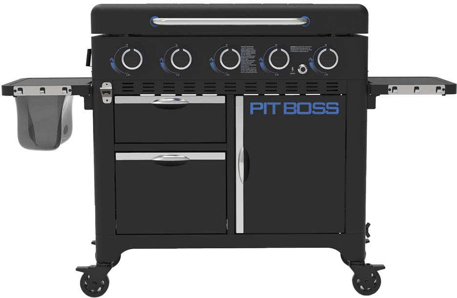 Pit Boss - Ultimate Outdoor Gas 3-Burner Griddle - Black