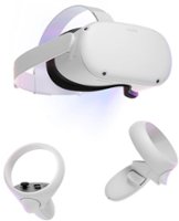 Meta - Quest 2 Advanced All-In-One Virtual Reality Headset - 128GB - Renewed - Angle_Zoom