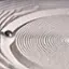 Angle. Homedics - drift Meditation Sand Table 16” - Black.