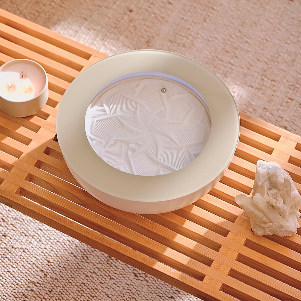 Alt View 13. Homedics - drift Meditation Sand Table 16” - Cream.