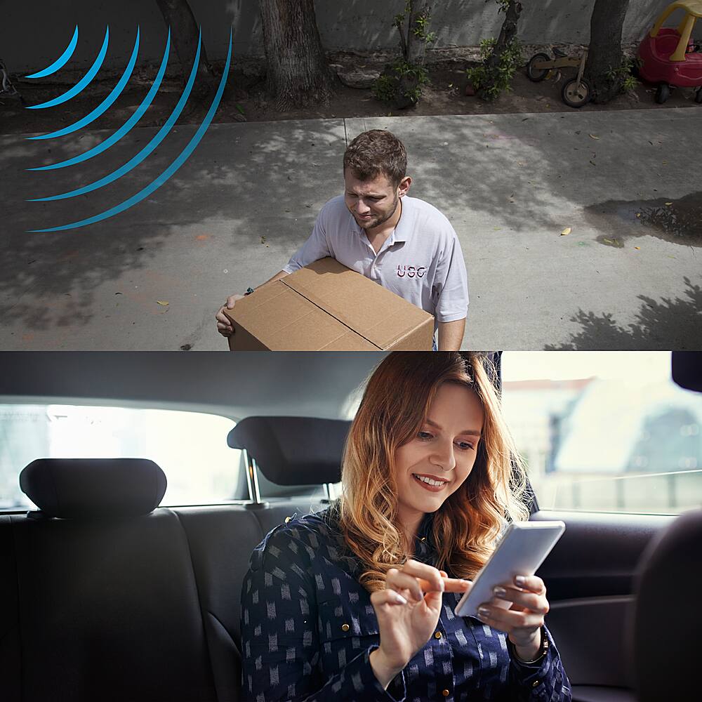 Alt View 14. Swann - Home 4-Channel, 4-Camera Indoor/Outdoor 1080p DVR 1TB HDD with Video Doorbell & Alarm New Home Security Starter Kit - White.