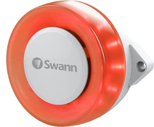 Swann - Indoor Wired Siren Alert Sensor - White - Front_Zoom