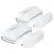 Front. Swann - Wireless Window and Door Alert Sensor (2-pack) - White.