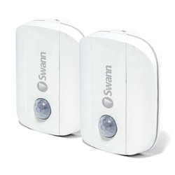 Swann - Wireless Motion Alert Sensor (2-pack) - White - Front_Zoom
