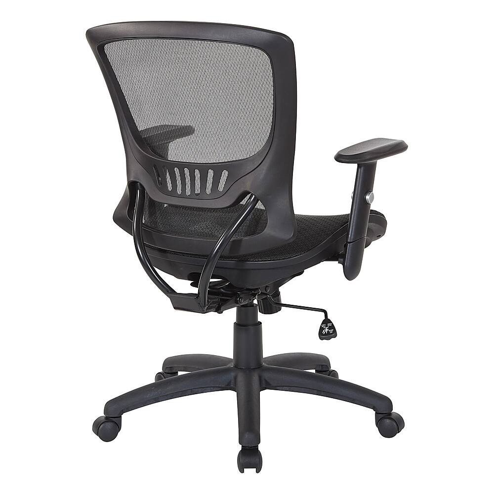Alt View 11. OSP Home Furnishings - Mesh Adjustable Managers Chair - Black.