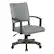 Angle. OSP Home Furnishings - Santina Bankers Chair - Gray.