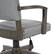 Alt View 15. OSP Home Furnishings - Santina Bankers Chair - Gray.