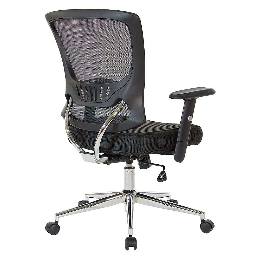 Best Buy: OSP Home Furnishings Mesh Back & Seat Task Adjustable Chair ...