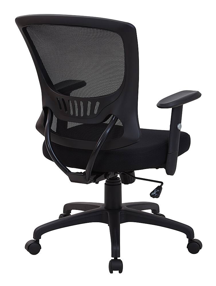 Alt View 11. OSP Home Furnishings - Mesh Back & Seat Adjustable Task Chair - Black.
