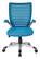 Front. OSP Home Furnishings - Mesh Seat and Screen Back Managers Chair - Blue.
