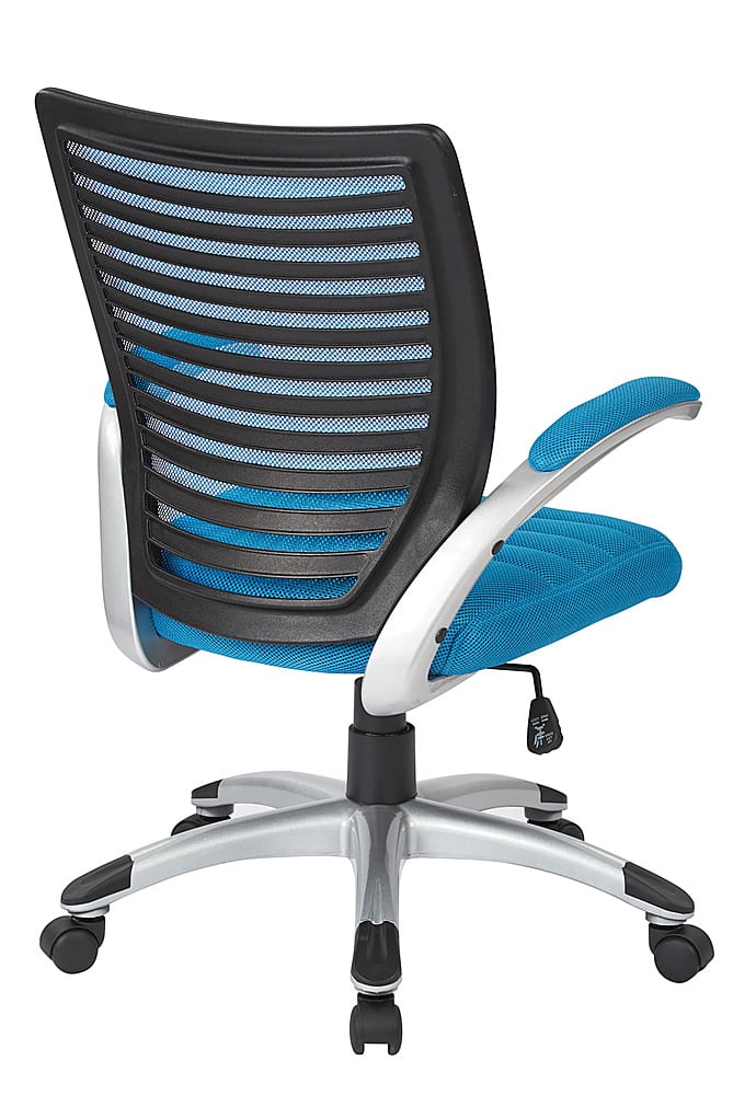 Alt View Zoom 11. OSP Home Furnishings - Mesh Seat and Screen Back Managers Chair - Blue.