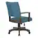 Alt View 11. OSP Home Furnishings - Santina Bankers Chair - Blue.