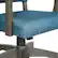 Alt View 14. OSP Home Furnishings - Santina Bankers Chair - Blue.
