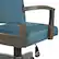 Alt View 15. OSP Home Furnishings - Santina Bankers Chair - Blue.