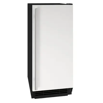Alt View 11. U-Line - 15" 55-Lb Freestanding Icemaker - White Solid.