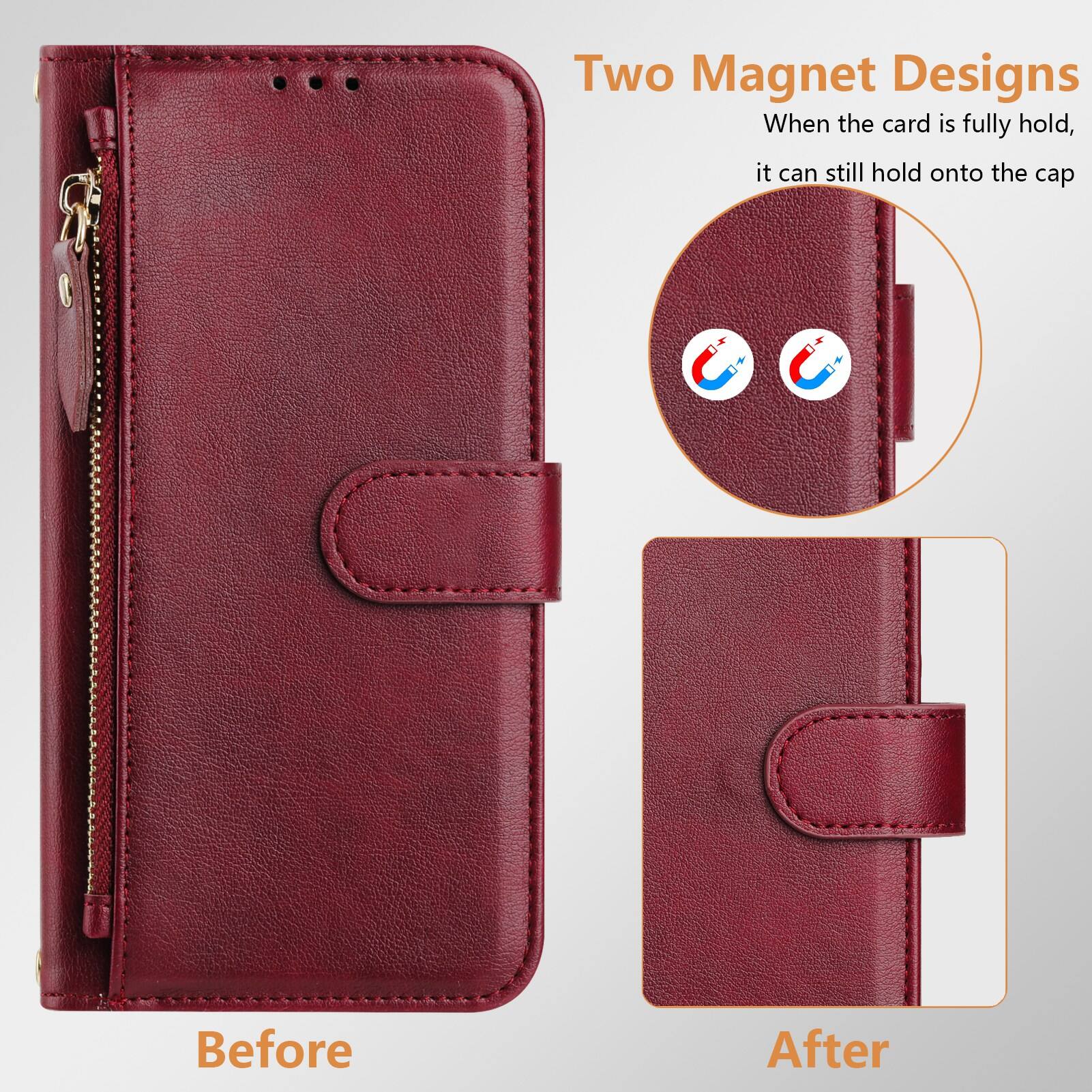 Two Magnet Designs  
When the card is fully hold, it can still hold onto the cap  
Before  
After