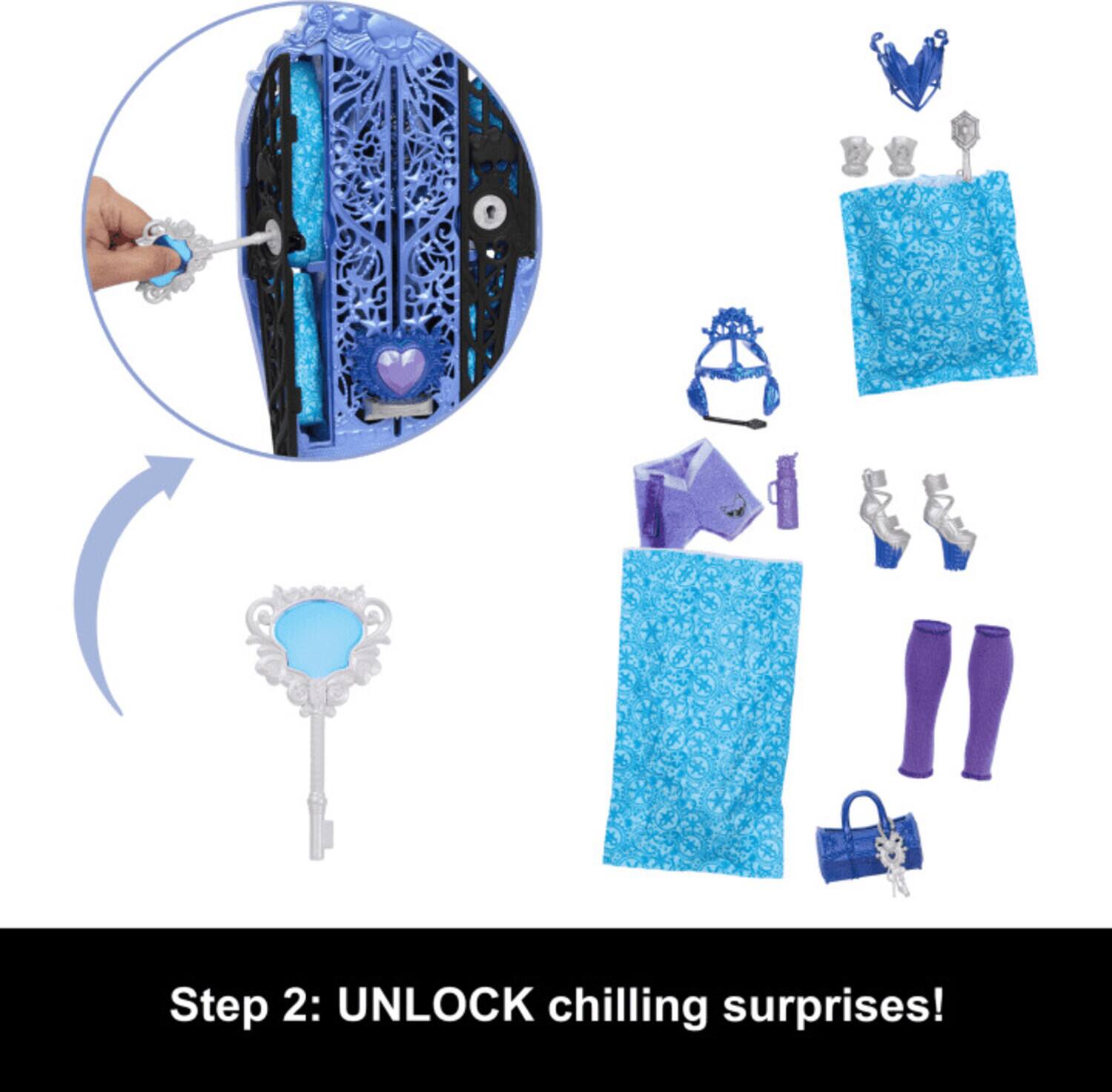 Step 2: UNLOCK chilling surprises!