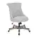 Angle. OSP Home Furnishings - Hannah Tufted Office Chair - Fog.