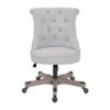 OSP Home Furnishings - Hannah Tufted Office Chair - Fog