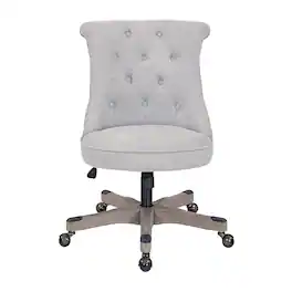 OSP Home Furnishings - Hannah Tufted Office Chair - Fog
