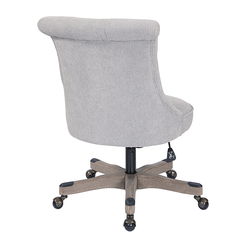 OSP Home Furnishings Hannah Tufted Office Chair Fog HNNSA-E17 - Best Buy