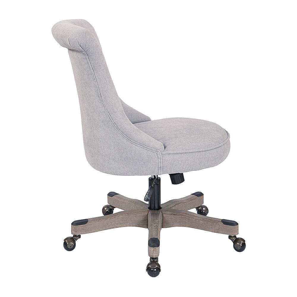 Left. OSP Home Furnishings - Hannah Tufted Office Chair - Fog.