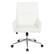 Front. OSP Home Furnishings - Modern Scoop Office Chair - White.