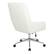 Alt View 11. OSP Home Furnishings - Modern Scoop Office Chair - White.