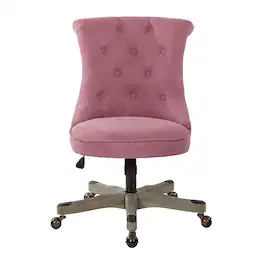 OSP Home Furnishings - Hannah Tufted Office Chair - Orchid