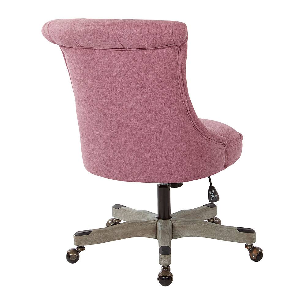 Alt View 11. OSP Home Furnishings - Hannah Tufted Office Chair - Orchid.