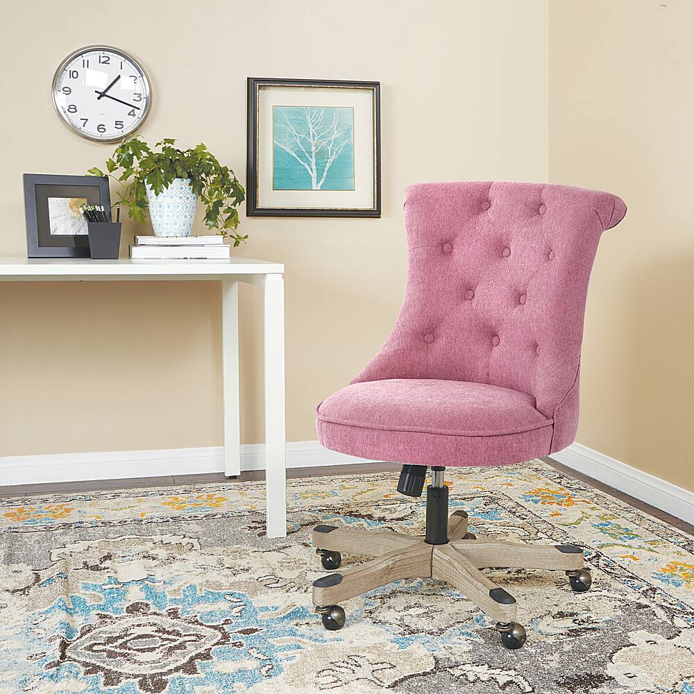 Alt View 13. OSP Home Furnishings - Hannah Tufted Office Chair - Orchid.