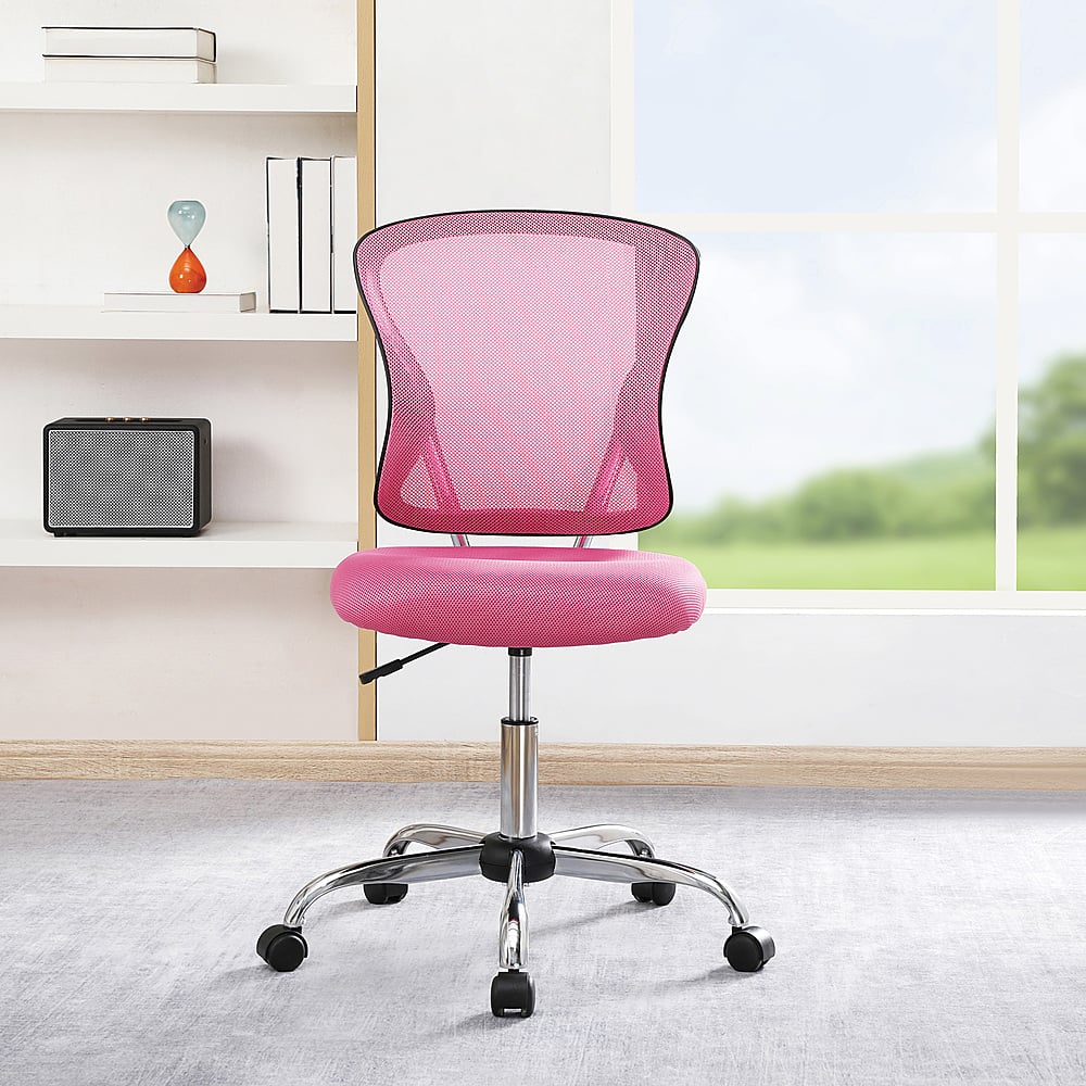 Best Buy OSP Home Furnishings Gabriella Task Chair Pink GAB26261