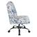 Left. OSP Home Furnishings - Westgrove Managers Chair - Blue Paisley.
