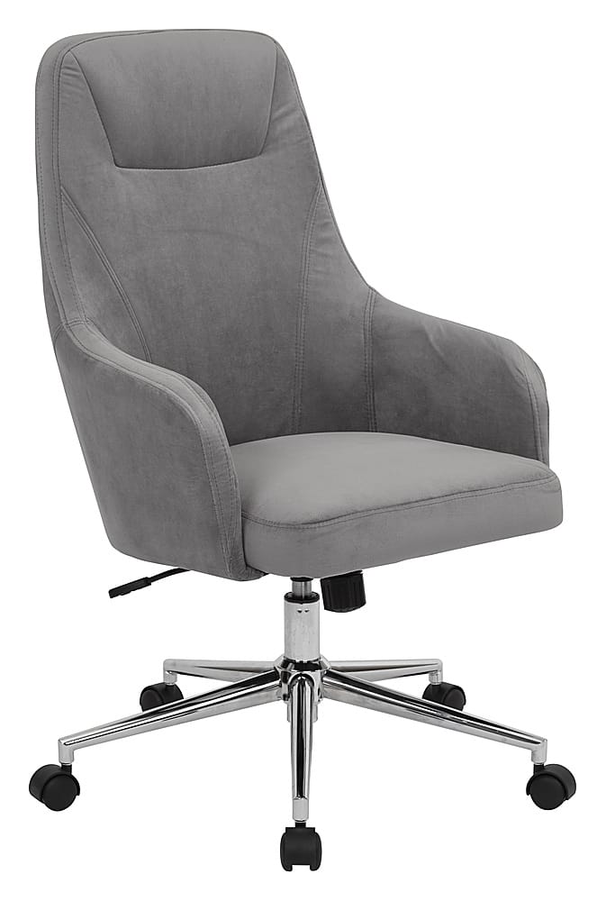 Angle View: OSP Home Furnishings - Marigold Desk Chair - Charcoal